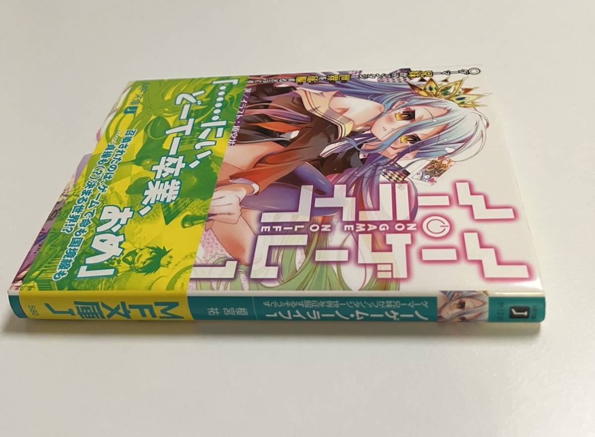 榎宮祐 ノーゲーム・ノーライフ 1巻 ゲーマー兄妹がファンタジー 榎宮祐 ノーゲーム・ノーライフ 1巻 ゲーマー兄妹がファンタジー