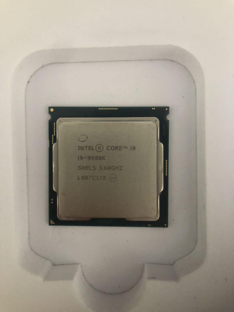 動作品 Intel Core i9 9900K エンブレムシール付 LGA1151 動作品 Intel Core i9 9900K エンブレムシール付 LGA1151