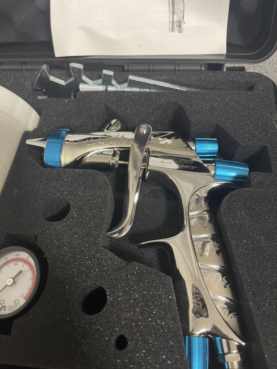 アネスト岩田WS-400-1401CH-S38 evo clear Blue blaze スプレーガン