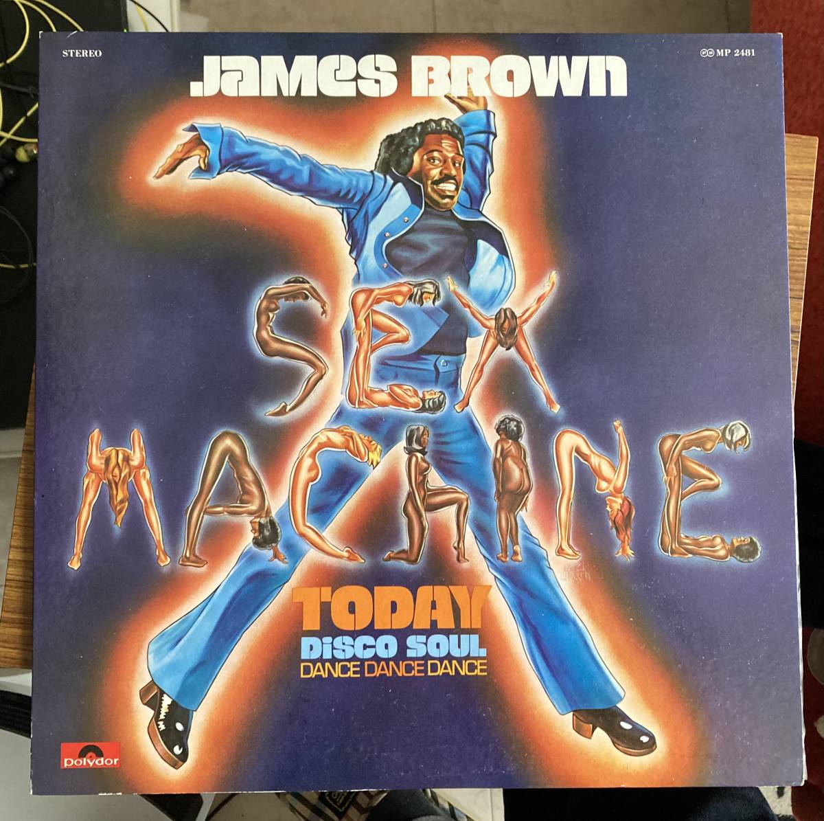 SEX MACHINE TODAY/JAMES BROWN レコード_画像1