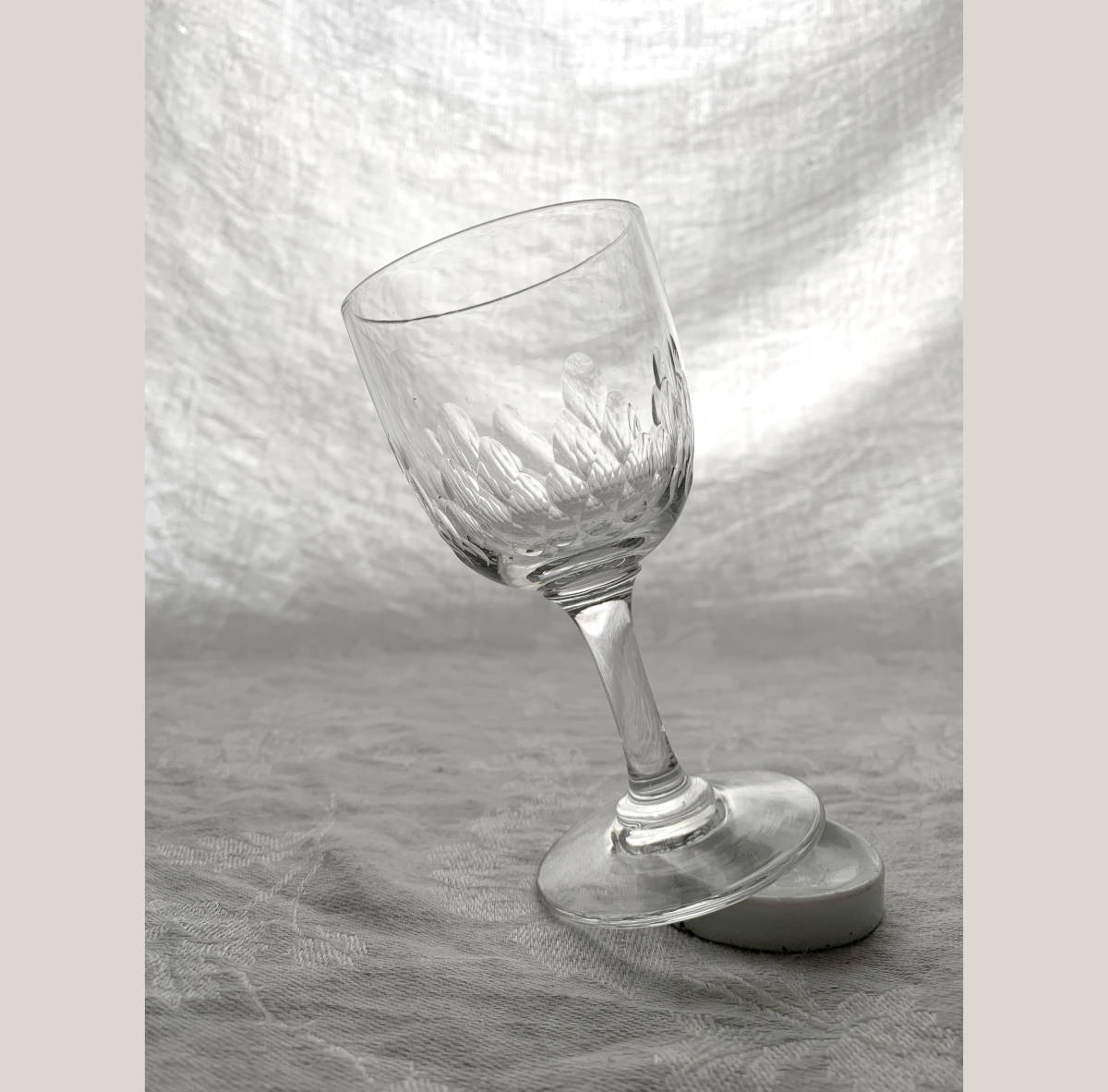 お手頃価格 グラス 12.5cm Richeliue リシュリュー バカラ オールド BACCARAT 1903s フランス クリスタル 13 アンティーク 骨董 19世紀 ワイン ガラス バカラ