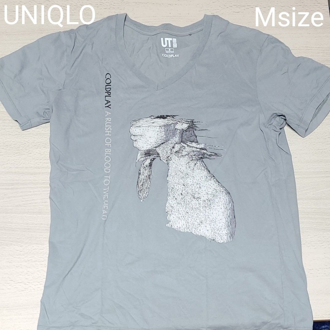 ユニクロ×コールドプレイ(COLDPLAY) コラボTシャツ Vネック T ユニクロ×コールドプレイ(COLDPLAY) コラボTシャツ Vネック T