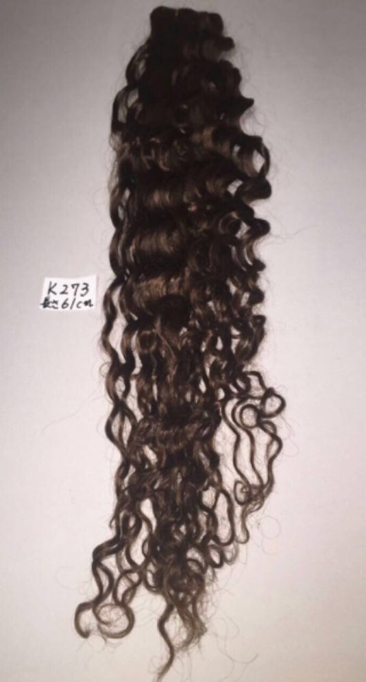  Point wig * attaching wool hair extension K273