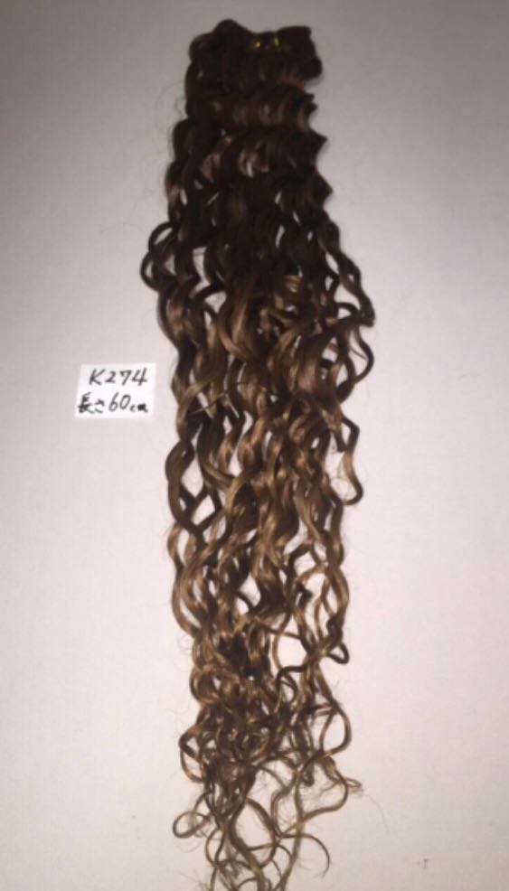  Point wig * attaching wool hair extension K274