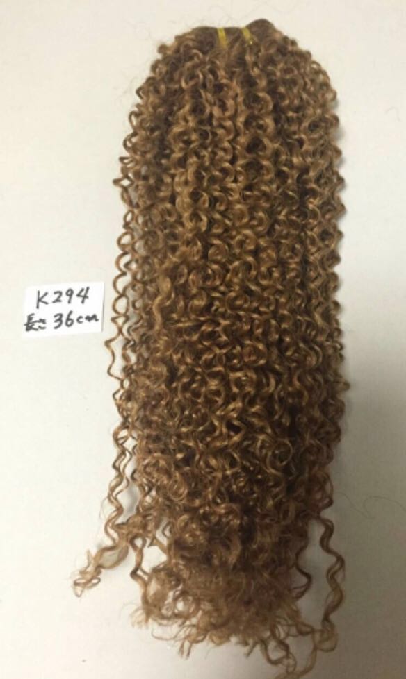  Point wig * attaching wool hair extension K294