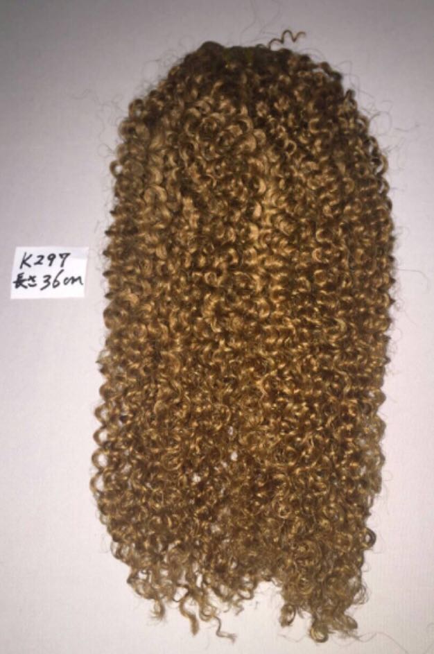  Point wig * attaching wool hair extension K297