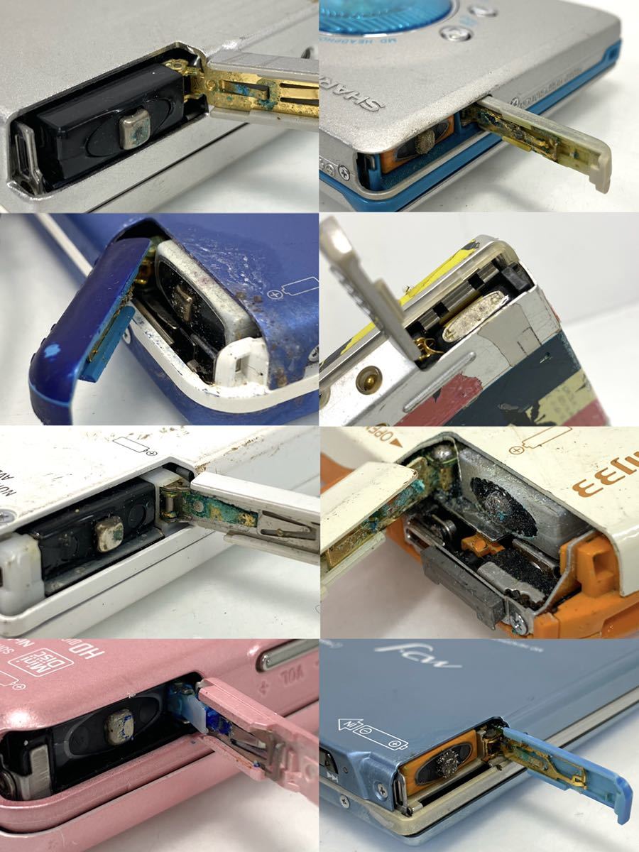ポータブルMDプレーヤー 10台 まとめ SONY Panasonic VICTOR aiwa