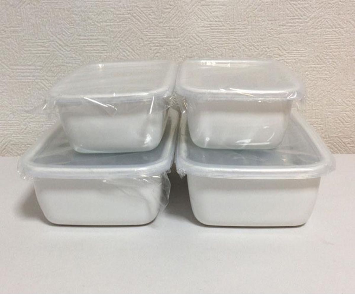 野田琺瑯 WRF-S レクタングル深型S 2 WRF-M レクタングル深型M 2