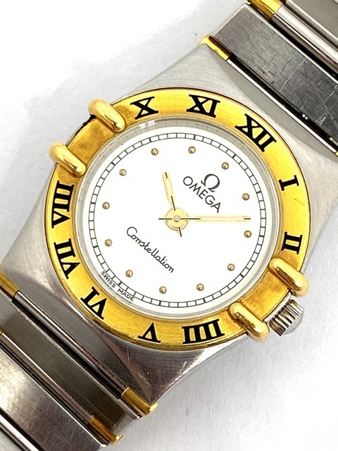 即決】 OMEGA オメガ コンステレーション YG SS イエローゴールド