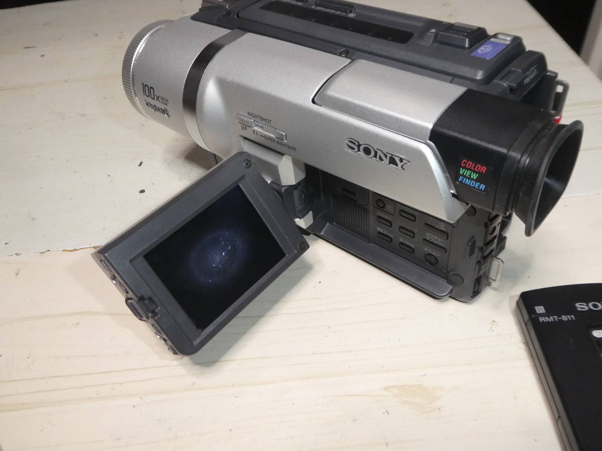 即納】 DCR-TRV225 SONY デジタル8 動作良好 HANDYCAM 8ミリ Hi8