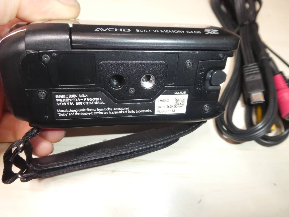 Panasonic HDC-TM60 デジタルフルハイビジョンビデオカメラ 64G_画像8