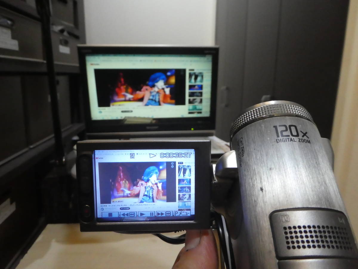 SONY miniDVHANDYCAM ビデオカメラ DCR-PC350 ナイトショット miniDV _画像8
