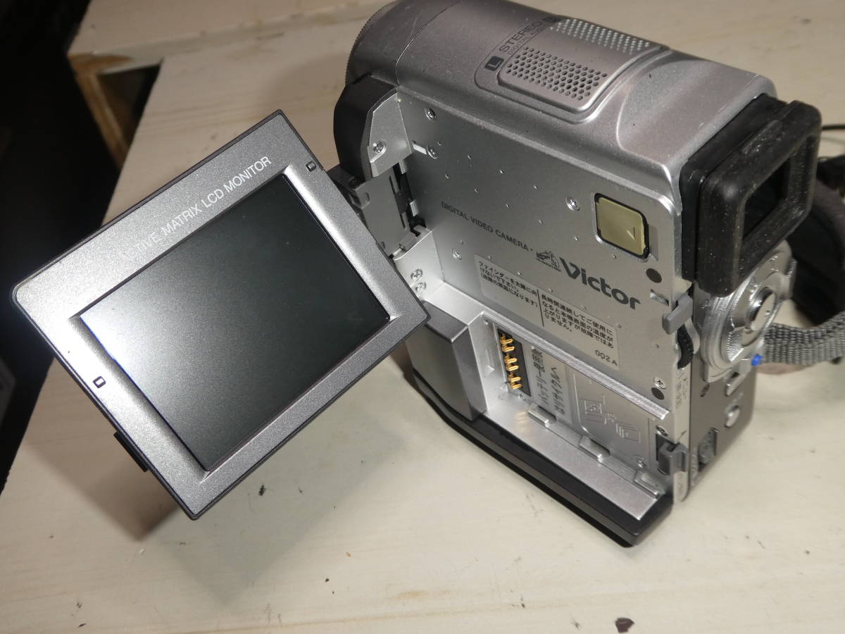 Victor miniDVデジタルビデオカメラ GR-DX35K 動作良好 美品_画像5