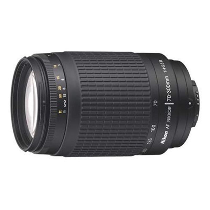 Nikon AF Zoom Nikkor 70-300mm F4-5.6G ブラック (VR無し)