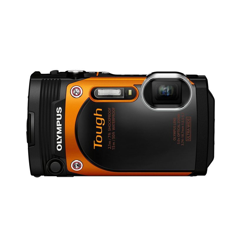 OLYMPUS デジタルカメラ STYLUS TG-860 Tough オレンジ 防水性能15ｍ