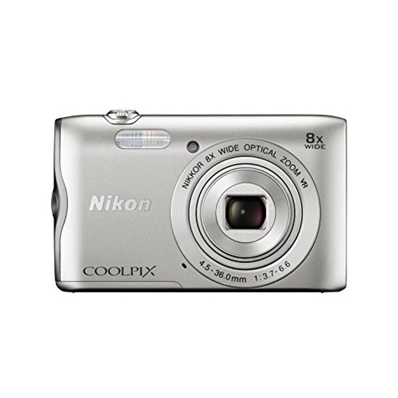 Nikon デジタルカメラ COOLPIX A300 光学8倍ズーム 2005万画素 シルバー A300SL