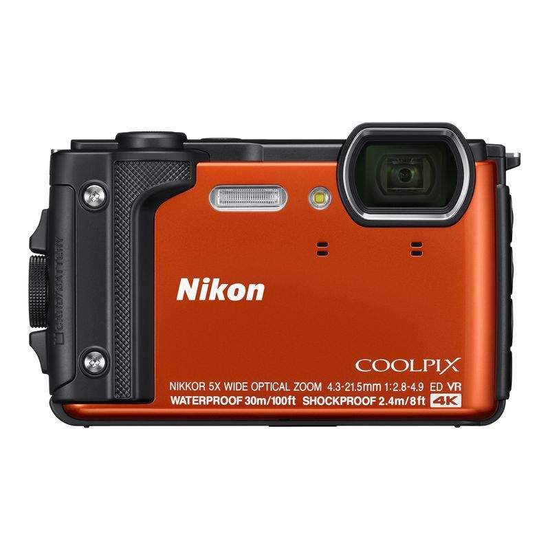 Nikon デジタルカメラ COOLPIX W300 OR クールピクス オレンジ 防水