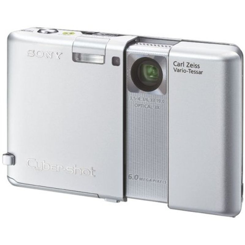 ソニー SONY デジタルスチルカメラサイバーショット G1 600万画素 光学式手ブレ補正 シルバー DSC-G1