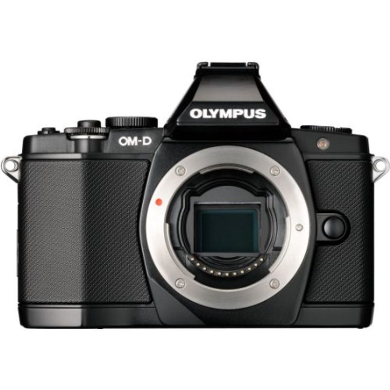 OLYMPUS ミラーレス一眼 OM-D E-M5 ボディ ブラック 1605万画素 防塵