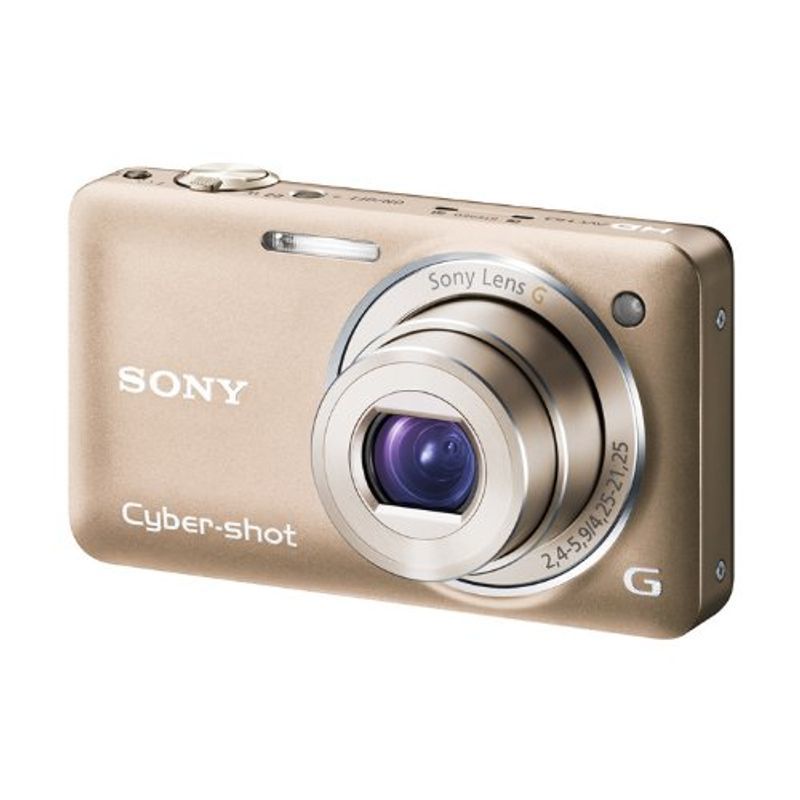 ソニー SONY デジタルカメラ Cybershot WX5 (1220万画素CMOS/光学x5) ゴールド DSC-WX5/N_画像1