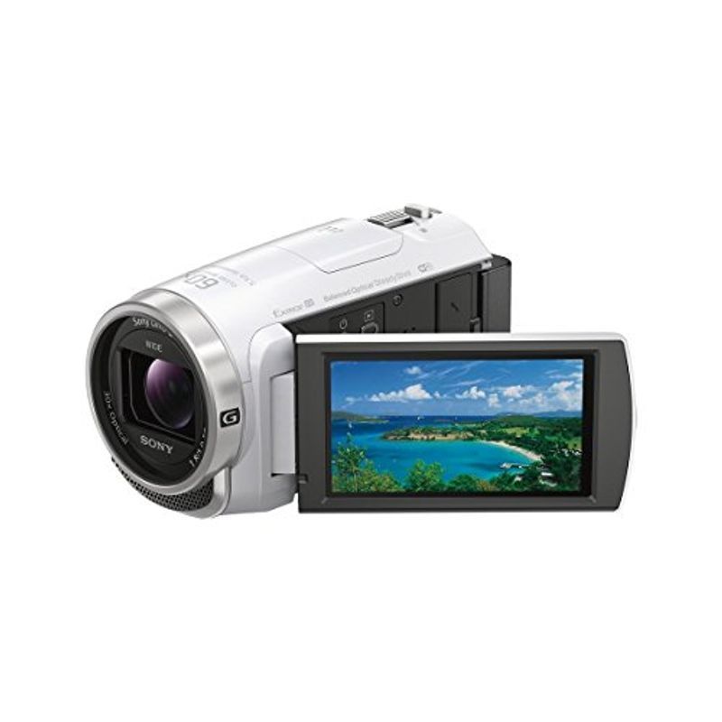 ソニー SONY ビデオカメラHDR-CX675 32GB 光学30倍 ホワイト Handycam