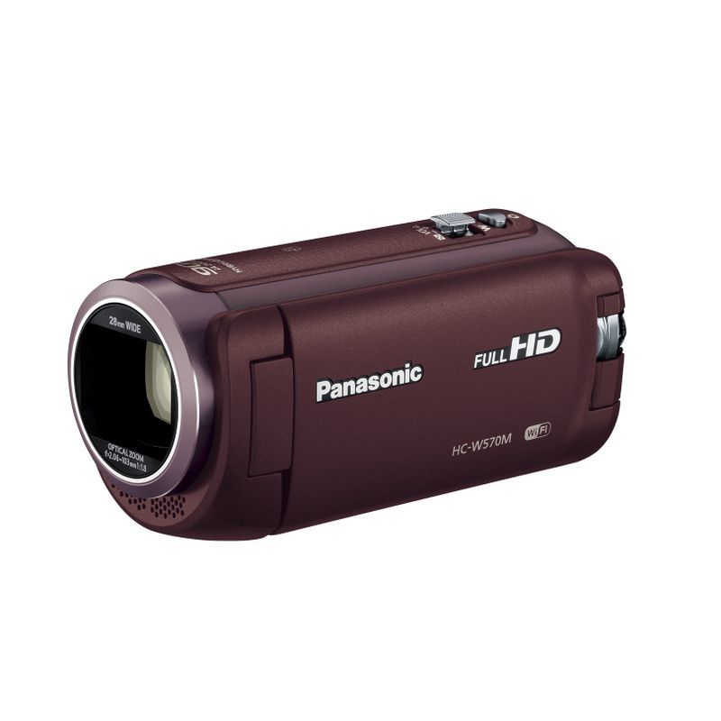 87％以上節約 展示品 パナソニック HDビデオカメラ 64GB ワイプ撮り 高倍率90倍ズーム ブラウン HC-W590MS-TJ 