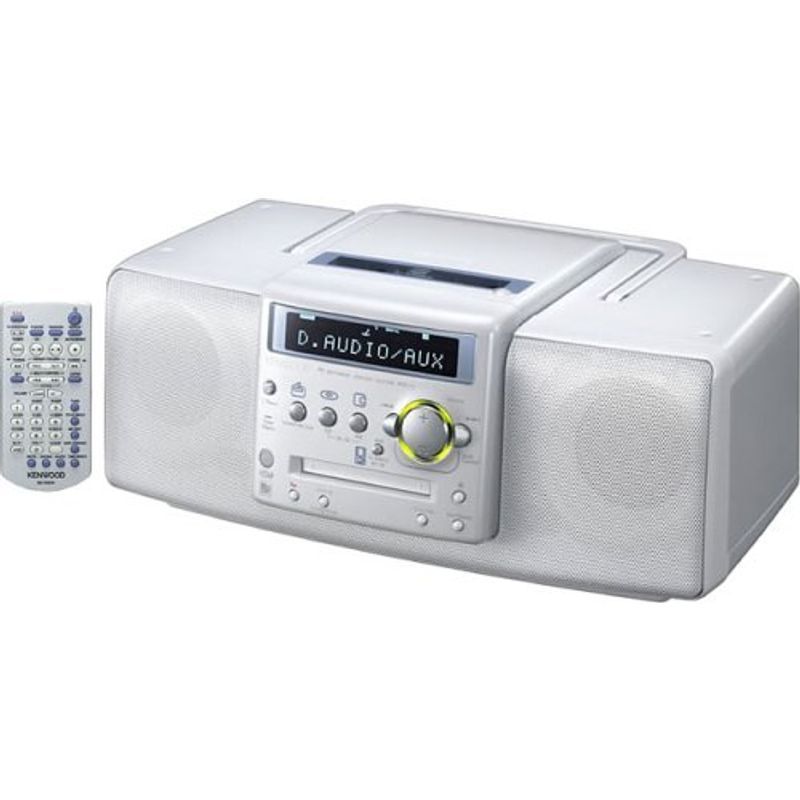 ケンウッド CD・MD・ラジオパーソナルステレオシステム (ホワイト) MDX-L1-W