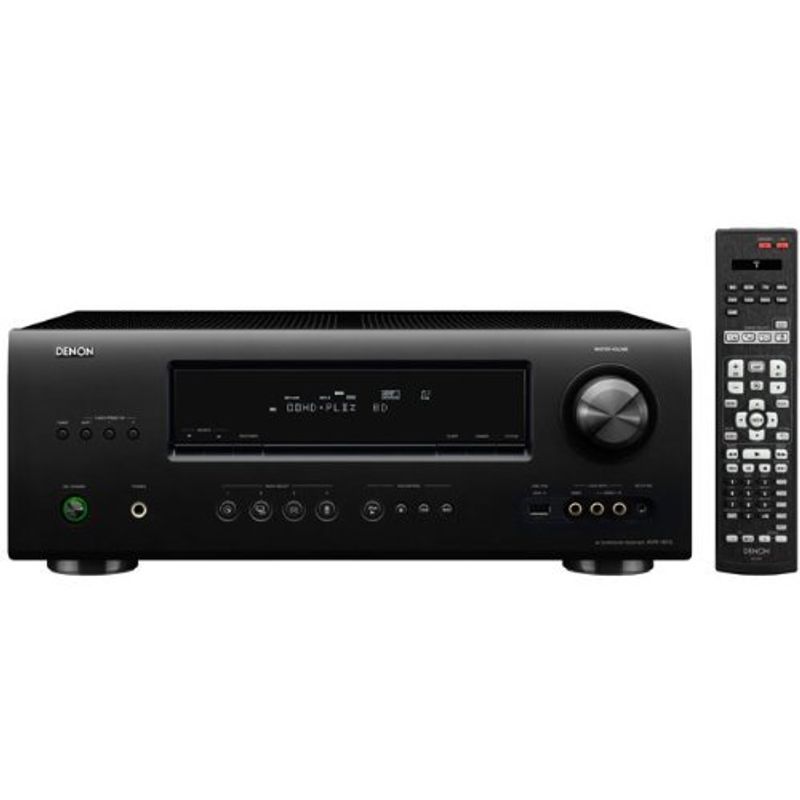 超特価】 Denon AVサラウンドレシーバー AVR-1612-K ブラック 5.1ch