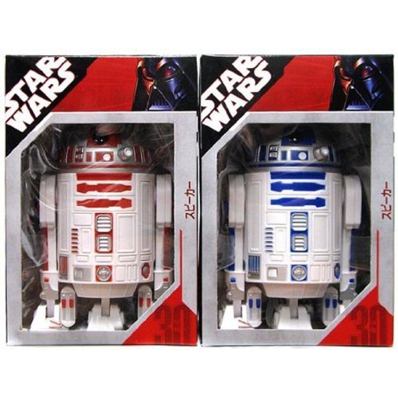 R2-D2 and R2-D1 Speaker Set STAR WARS Japan Exclusive