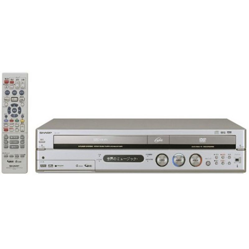 シャープ ハードディスク・DVD・ビデオ一体型レコーダーBSアナログ内蔵 160GB DV-TR11