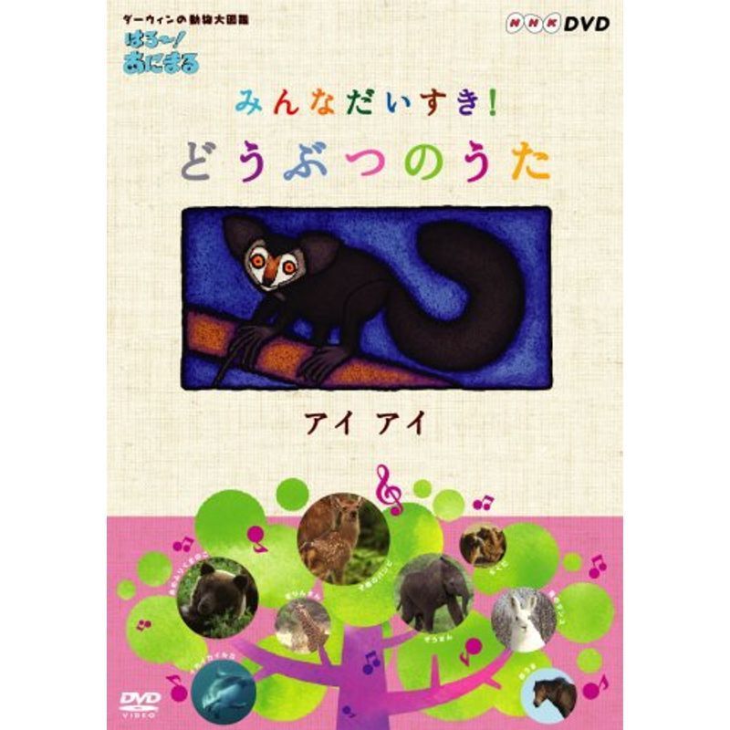 はろ~あにまる みんなだいすきどうぶつのうた アイアイ DVD_画像1