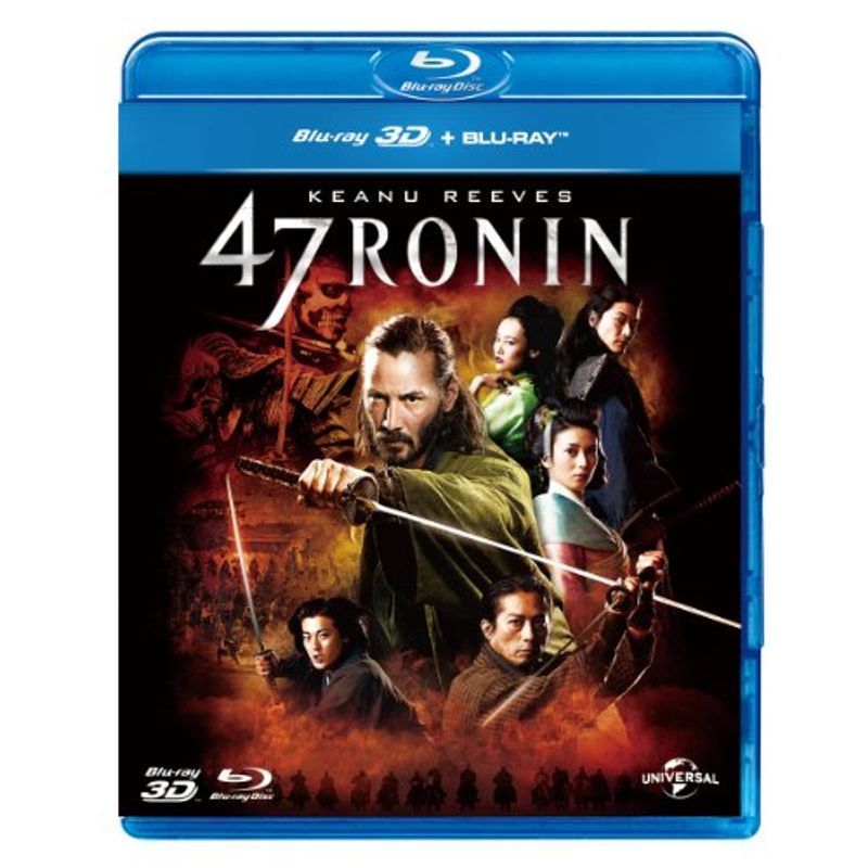 47RONIN 3Dブルーレイ+ブルーレイ(「47RONIN」メインキャスト・ポストカードセット(6枚セット)付き) Blu-ray_画像1