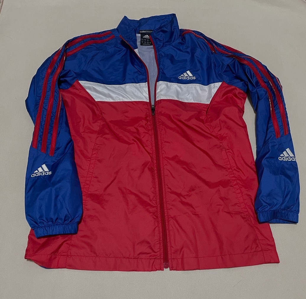 adidas アディダス 裏地メッシュ ウインドブレーカー ナイロン adidas アディダス 裏地メッシュ ウインドブレーカー ナイロン