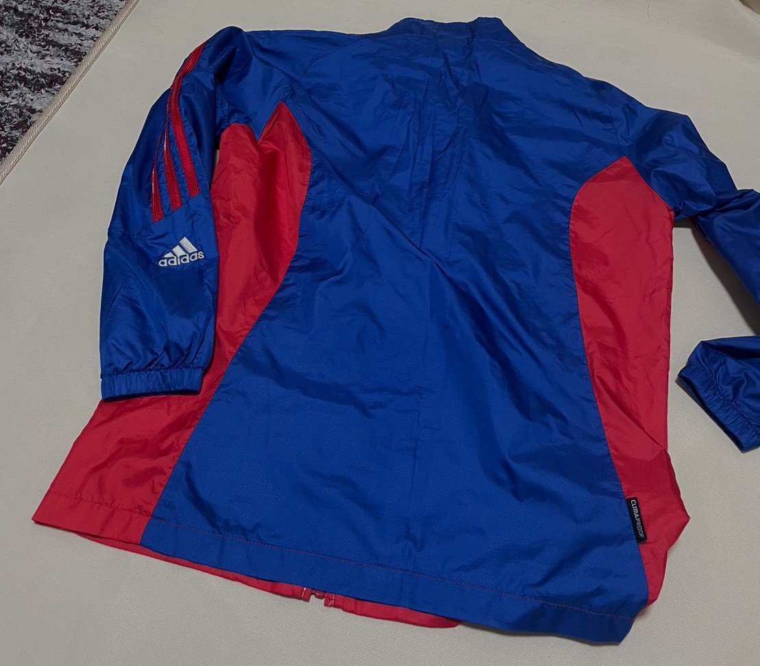 【正規品質保証】 adidas アディダス ナイロン ウインドブレーカー 裏地メッシュ アディダス