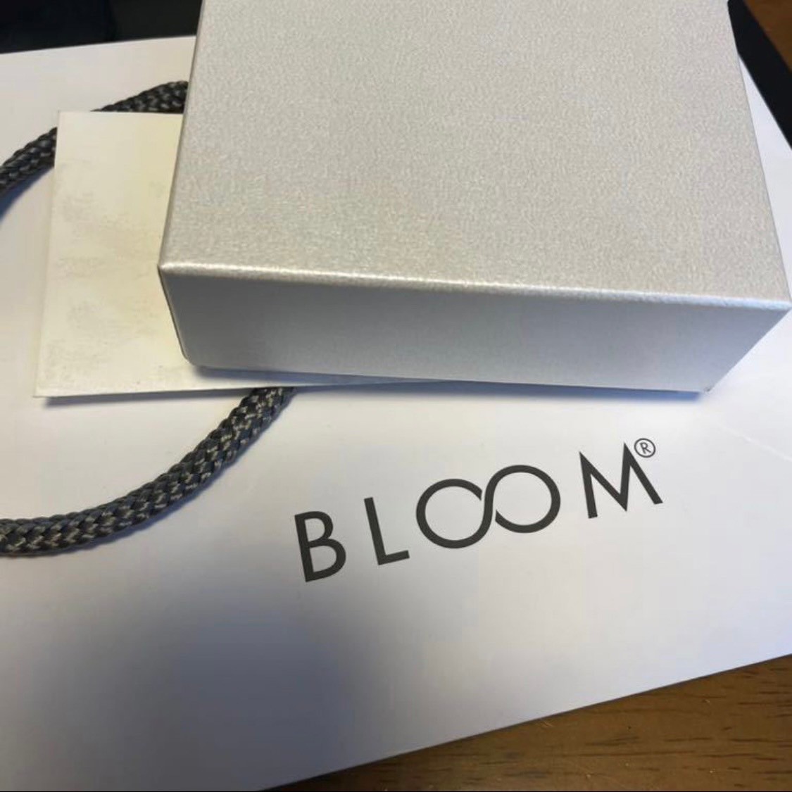 美品!BLOOM ブルーム/プラチナリング ピンキーリング/テクスチャー