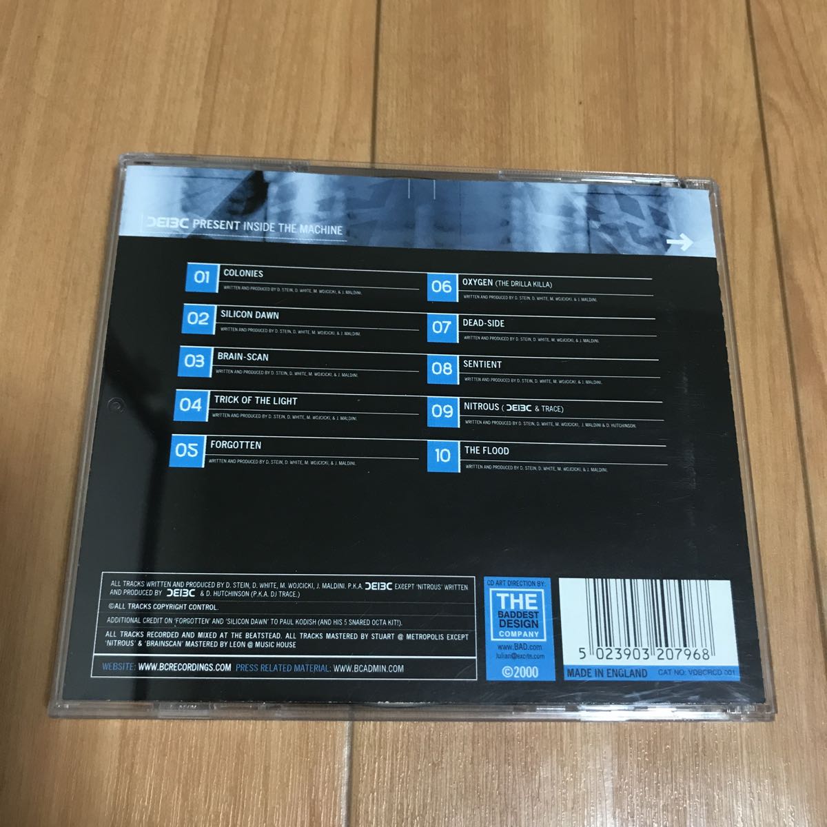【Drum & Bass】Bad Company UK / Inside The Machine - BC Recordingsの画像6