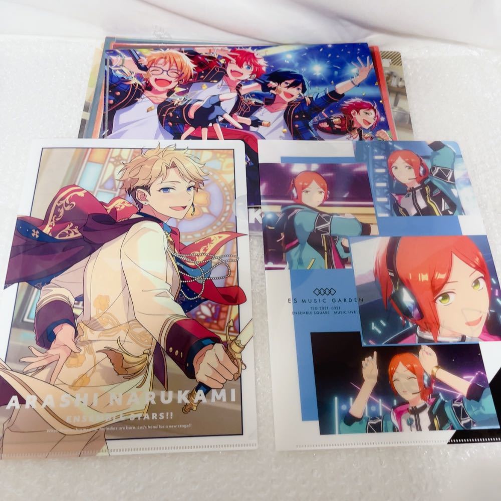 中古★アニメグッズ あんさんぶるスターズ あんスタ Ensemble Stars クリアファイル マルチシート 非売品 まとめ売り_画像5