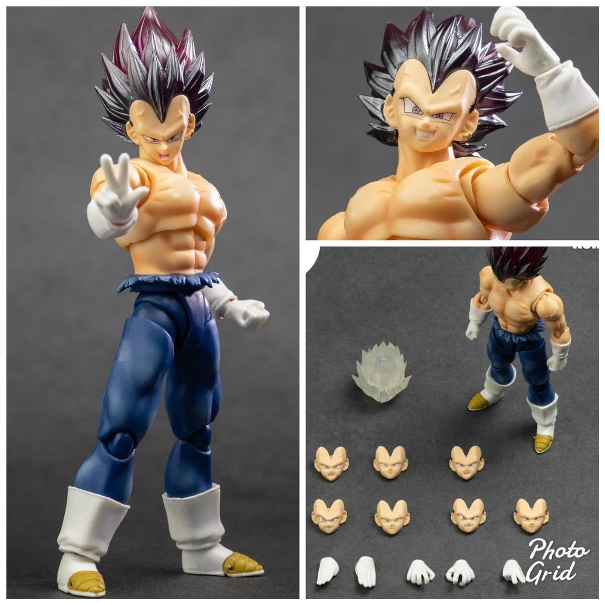 kong studio 我儘の極意 ベジータ/ S H.Figuarts ベジータ、フィギュ