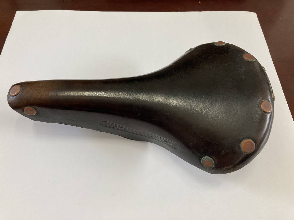 本物保証】 ブルックス プロフェッショナル サドル 黒(小鋲