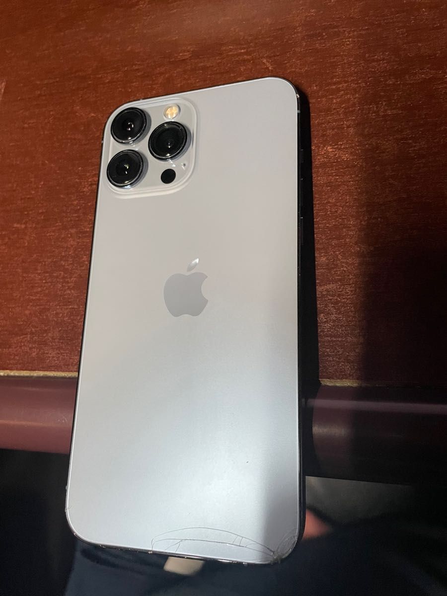 超安い】 iPhone13Promax シエラブルー 128G シルバー simフリー