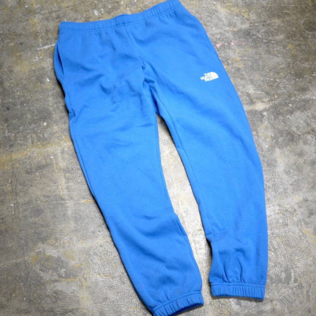 【新品】ノースフェイス 海外限定 ユニセックス スウェット ジョガーパンツ BOX NSE JOGGER US-S ブルー 即納