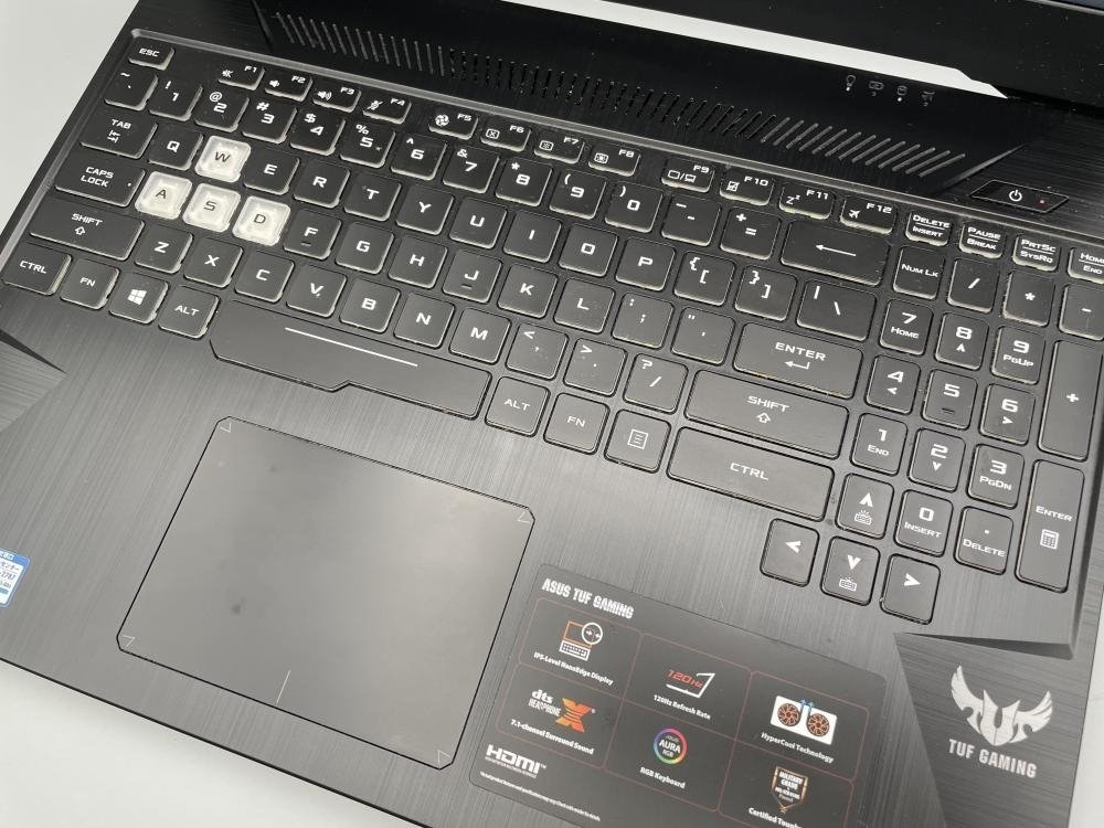 WIN58【美品】 ASUS エイスース TUF Gaming FX505D ゲーミングノートPC