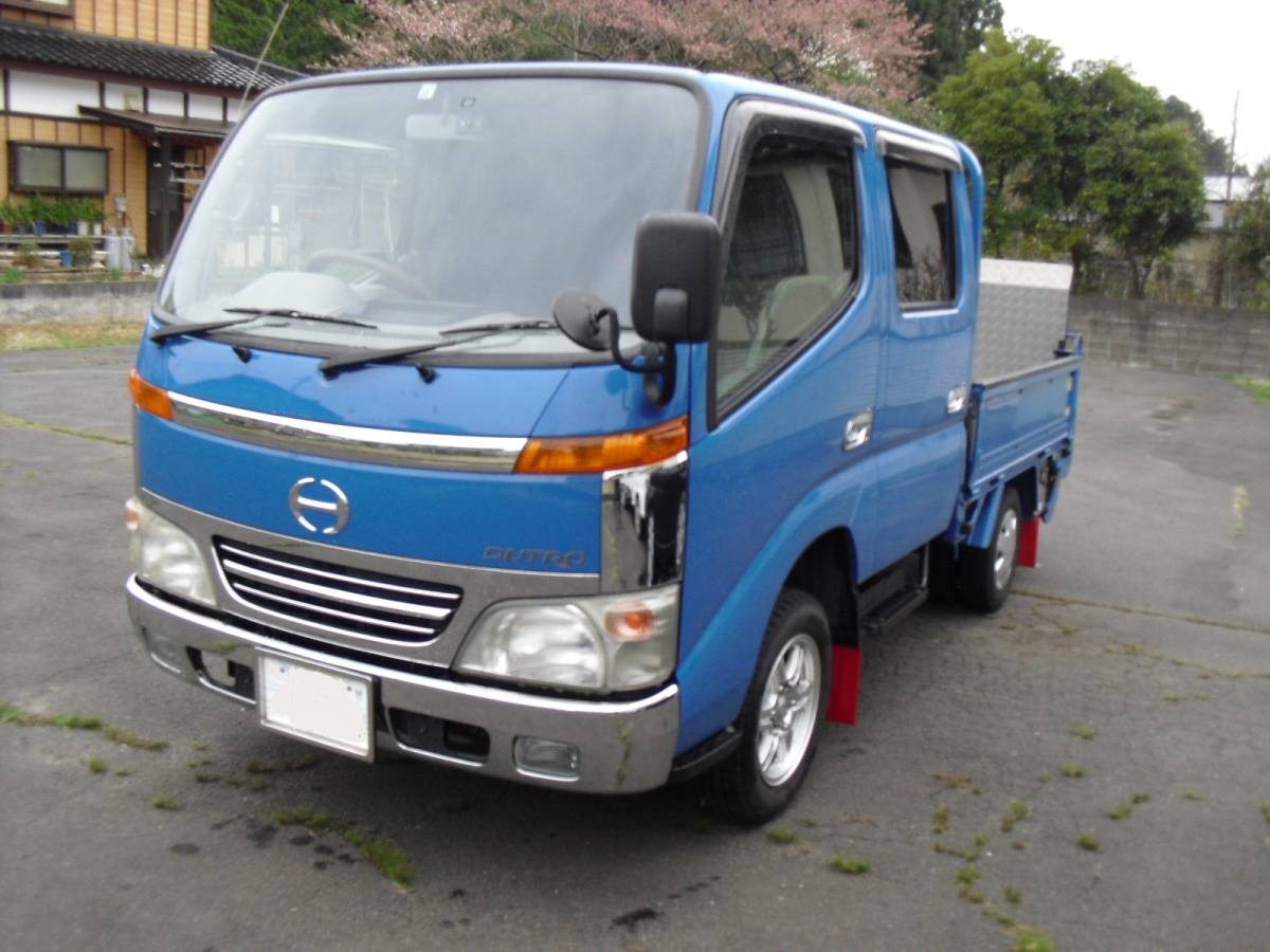  Toyota Dyna W cab 6 number of seats ss taking . less diesel AT 2WD power gate attaching new usual license driving possible vehicle inspection "shaken" attaching do RaRe ko attaching 