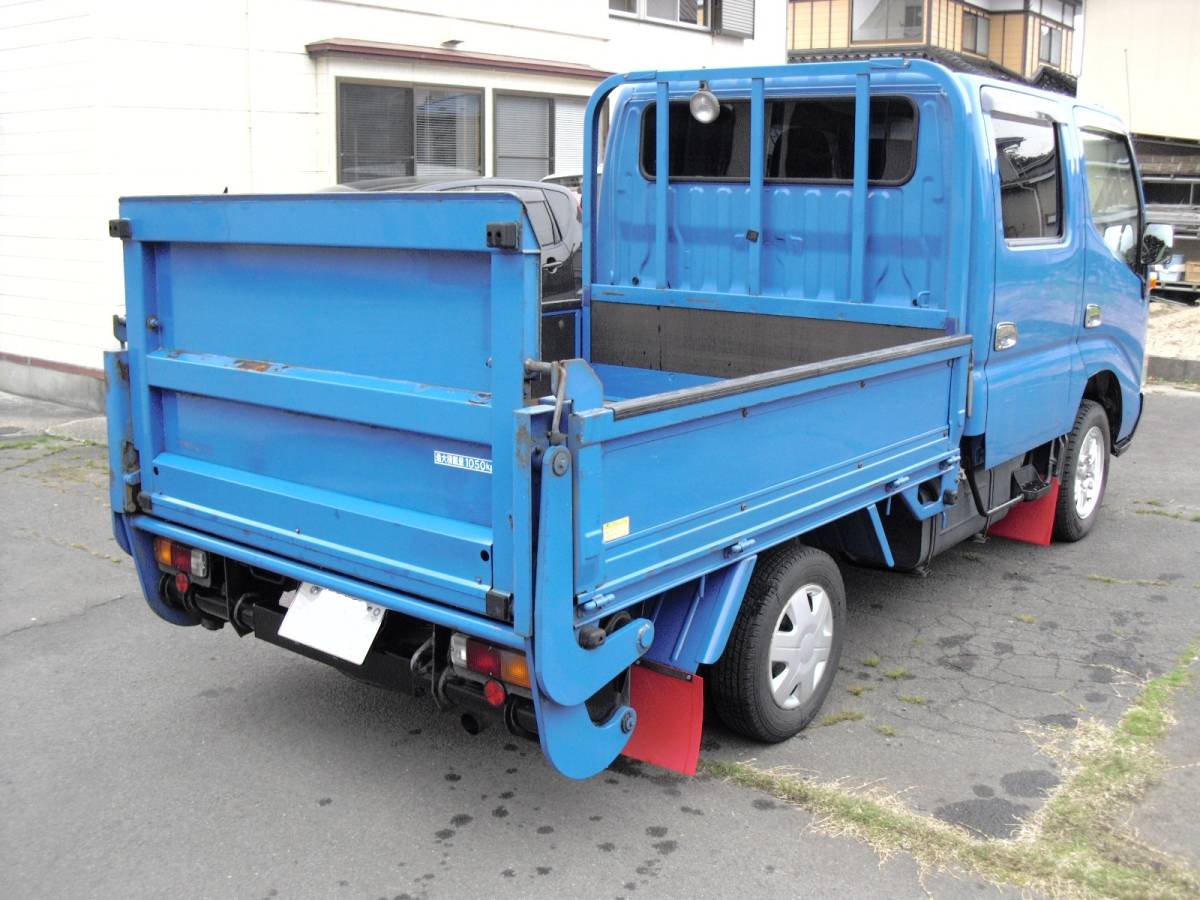  Toyota Dyna W cab 6 number of seats ss taking . less diesel AT 2WD power gate attaching new usual license driving possible vehicle inspection "shaken" attaching do RaRe ko attaching 