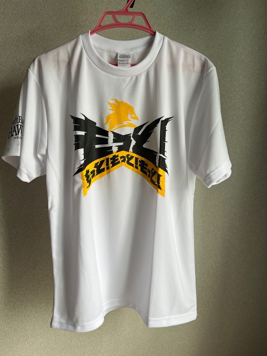[新品 未使用]福岡ソフトバンクホークス 2022 スローガンTシャツ Lサイズ