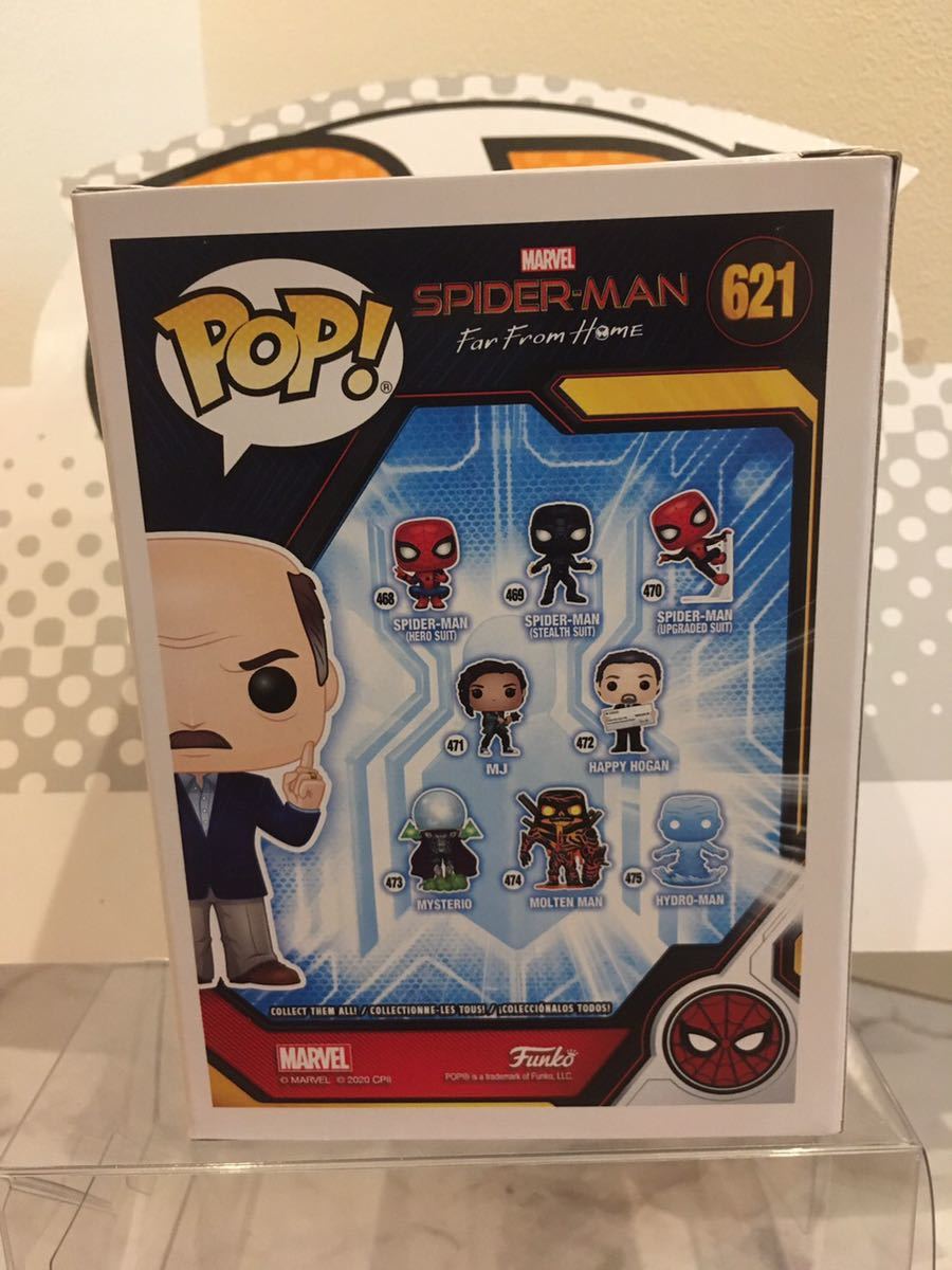 FUNKO POP! スパイダーマンFFH J・ジョナ・ジェームソン限定版_画像3