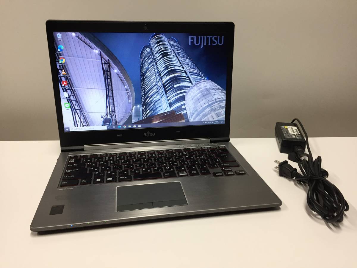 A20234)FUJITSU LIFEBOOK U745/M ノートPC 搭載Intel Core i5-5300U 2.30GHz/8GB/SSD 256GB/カメラ/無線/bluetooth/Office/Win10 Pro 64Bit_画像1