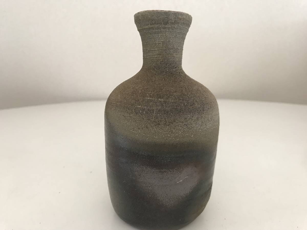 SALE/58%OFF】 備前焼 徳利 大澤恒夫作 酒器 供箱付 A9