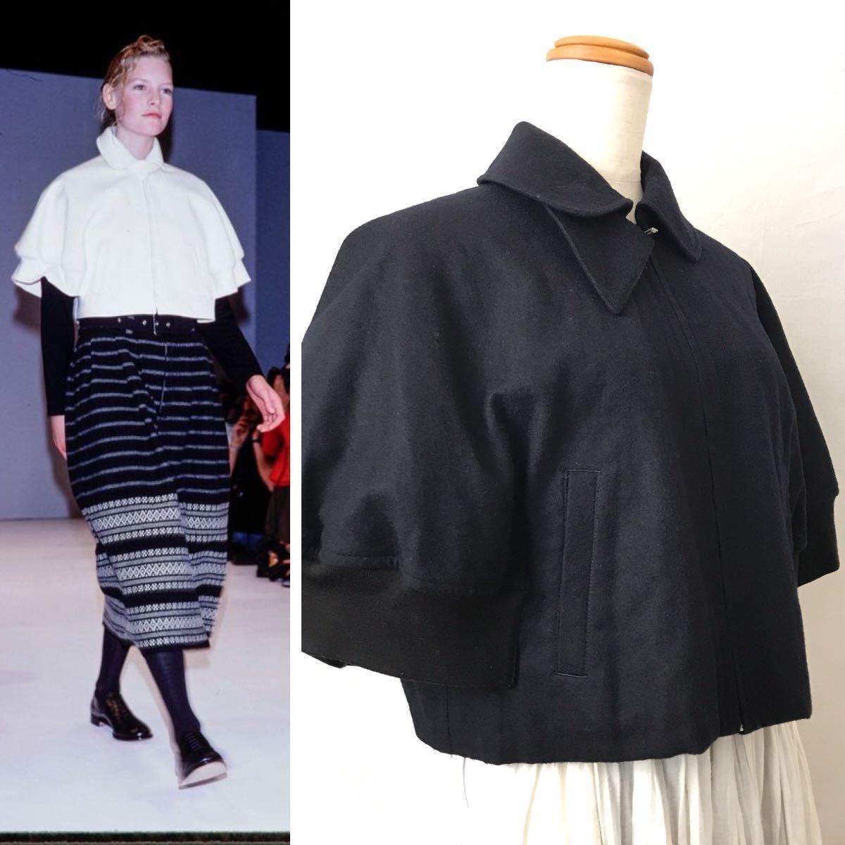 1989●80s [Vintage] 初期 黒の衝撃 ボロルックCOMME des GARCONS コムデギャルソン ヴィンテージ Archive アーカイブ 80年代 川久保玲_画像2
