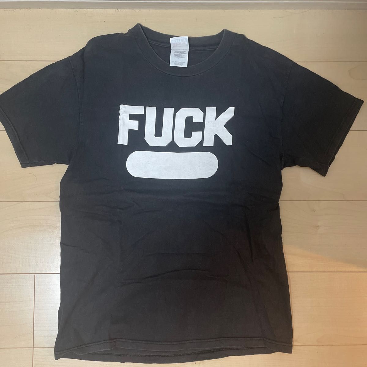 初期 エレクトリックコテージ fuck Tシャツ グッドイナフ 藤原ヒロシ goodenough FUCK Tシャツ ブラック M 藤原ヒロシ|Yahoo!フリマ